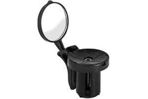 BYFRI Vélo Rétroviseurs Miroir, Guidon Fin pliable pour Drop vélos Bars, Accessoires Vélo