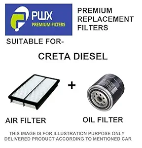 PWX Air Filter + Oil Filter For Creta Diesel