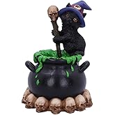 thumbnail: Nemesis Now Salem Beeld – Gothic Kat Van Polyresin, Handgeschilderd, Decoratie Voor Heksen En Fantasy Liefhebbers