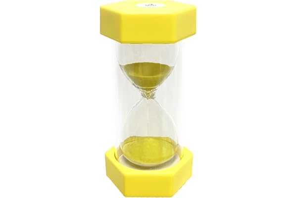 Sablier pour enfants - Pour se brosser les dents Minuterie utilisable dans les salles de classe, cuisines, appartements et bureaux, et aussi comme minuterie décorative
