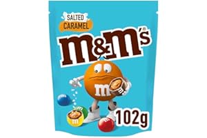 M&M'S Salted Caramel & Milk Chocolate Bag 102g