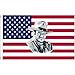 Produktbild Usa John Wayne Flag 5Ft X 3Ft American Cowboy Wild West Banner With 2 Eyelets by USA John Wayne