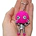 Produktbild Handgefertigt aus recyceltem Metall, Roboter-Saiten-Neon Pink-Schlüsselanhänger Voodoo-Puppe Spielzeug