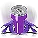 Produktbild Amazon Fire Hd 7, Amazon Fire Hd 8, Amazon Fire Hdx 8.9 Auto Ladegerät Set - Purple 12v im Auto Aufladen Mini Bullet USB Dual Port + 2x Flach Micro USB Kabel Handy Smartphone Ladegerät Daten Sync Ladekabel für Ihr Handy