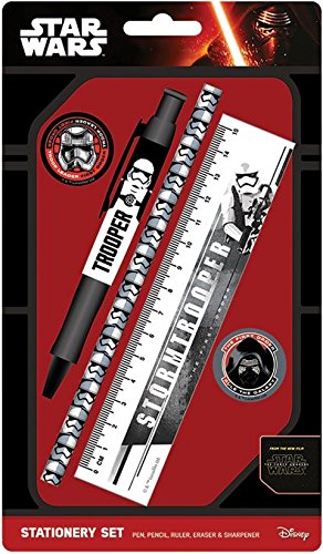 Preisvergleich Produktbild STAR WARS - Episode VII - Schreibset 5-teilig / Stationery Set
