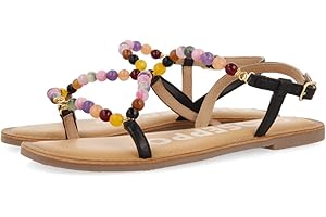 GIOSEPPO SANDALIAS NEGRAS CON ADORNO DE CRISTALES PARA MUJER JUSSARA