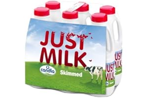 E.U XTORES Just Milk Skimmed 6 x 1L Carton
