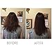 Bestidy Hair Straightener Brush,Ceramic Heating Straightening Irons Anti Scald,LCD Display- For Silky Hair (Golden)