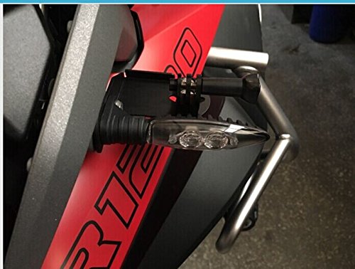 CNC Edelstahl GoPro Halterung für BMW R1200GS R1200GS LC & LC Adventure 2013 2014 2015 2016 - 3