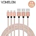 Produktbild Lightning Kabel, 3Pack 3ft Nylon geflochtenen Blitz auf USB Syncing und Ladekabel Datenkabel kompatibel mit iPhone 7/7 Plus / 6S / 6 Plus, SE / 5S / 5, iPad, iPod Nano 7