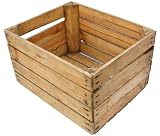 3 Set Vintage Holzkiste – alte Obstkiste – Weinkiste – Natur Used Look - 4