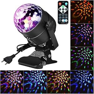 LEDGLE 6W Projecteur de Scene avec Pinc ...