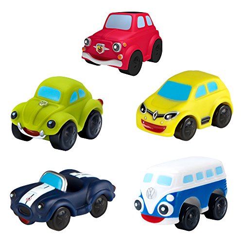 Motor Town - Pack 5 vehículos blanditos para bebés (modelos surtidos) (ColorBaby 43172)