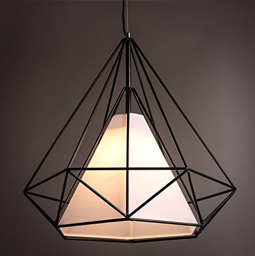 Modern Birdcage Pendant Lights Iron Minimalist Retro Light Loft Pyramid Lamp Metal Cage With Pendant