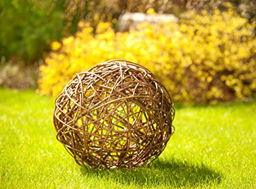 Weidenkugel Dekokugel aus Weide Weidenball Rebenkugel Gartendeko in 5 verschiedene Größen, Durchmesser:40cm - 2