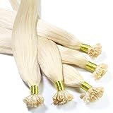 Frisieren, stylen, locken oder glätten Sie die Haarverlängerung mit Bonding Extensions wie Ihr Eigenhaar