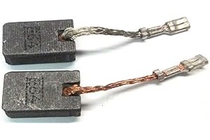 GENERISCH Balais de charbon moteur pour Bosch GWS 1000,1100,1400,10,11,14,15,125,150, PWS 9,10,13,1000,1300-125 CE, GGS 8, 28, GGS 8,28, GPO 12,12,12,12,12 4, GKS 5. 5, 160, PKS 54, 66.