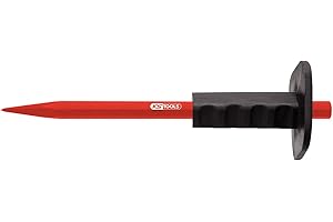KS Tools 156.0518 Pointerolle de maçon gamme chantier avec poignée de sécurité pare-coups