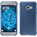 Price comparison product image PhoneNatic Silicone Case compatible with Samsung Galaxy A5 2017 - ShockProof blue Cover + protective foils