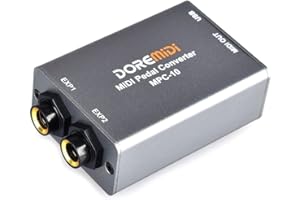 DOREMiDi Expression Pedal Converter Pedal Sustain Pedal Expander MPC-10