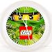 Produktbild Neue LEGO Ninja Ninjago Wanduhr 25,4 cm Nice Geschenk und Raum Wand Decor W460