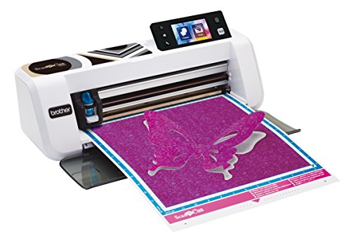 Brother CM260 ScanNCut Hobbyplotter, Schneideplotter, weiß, 14 x 15 x 48 cm - 3