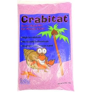 455ml Aquatics 2er scs00606crabitat Einsiedler Krabbe Sand, 2.2-pound, Pink