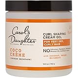 Carol's Daughter Coco Crème, Gel Crème Définisseurs de Boucles, pour cheveux très secs de bouclés à crépus, 16.0 oz / 452 g