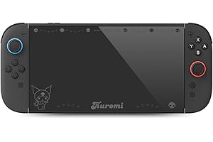 Kuitmor Switch 2 Screen Protector, High-Alumina Tempered Glass with Hidden Pattern (Visible When Screen Off) - 9H Hardness Anti-Scratch, Bubble-Free Installation Kit, Ultra HD Clear (1-Pack) - KLM