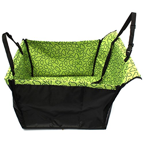 Excerando Copertura di sede dell'automobile per gli animali impermeabile Cane Transporter Amaca 58 x 33 x 53 cm (Verde)