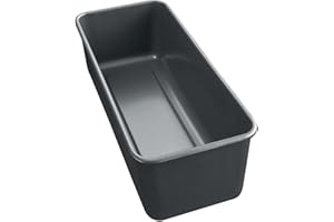 Original Kaiser La Forme Plus forma do pieczenia chleba, 30 x 11 cm, powlekana emaliowanym dnem, forma do pieczenia chleba, odporna na zakwasowanie, czarna