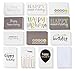 Produktbild 120-pack Happy Birthday Karten und HAPPY ANNIVERSARY Karten – inkl. 6 bunte Geburtstag Designs, 6 Jahrestag Designs, jeweils 10 Stück, bulk box set Variety Pack mit Umschläge enthalten, 10,2 x 15,2 cm