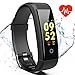 Price comparison product image Cornmi Fitness Tracker, Bluetooth Smart Watch,Sports Watch, Waterproof Step Watch Band, Heart Rate Monitor, Blood Pressure Bracelet, Sleep Tracker, Stop Watch Wristbands for Women Men Kids