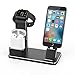 Produktbild Junkai 4 In 1 Apple Watch Ladestation Apple Watch Stand Ladestation Dock Kopfhörer Ständer Halter