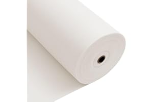Longing Home Rouleau de Nappe jetable en intissé Imitation Tissu au mètre, idéal pour Un Anniversaire, Une fête, décoration （Gris Blanc, 1,18 × 25 m