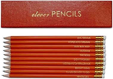 Sloane Stationery Clever Pencils – Orange Box of 10