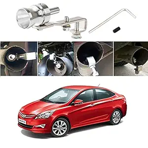 Olmeo Turbo Sound Car Silencer Whistle Silver for Hyundai Verna Transform