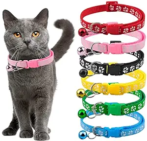 Pups&Pets Cat Collar with Bell. Cat Experts. Breakaway Cat Collars Quick Release. Kitten Collar. Won't Rub Fur. Lightweight, Soft & Comfy. Breakaway Cat Collars - Pack of 2