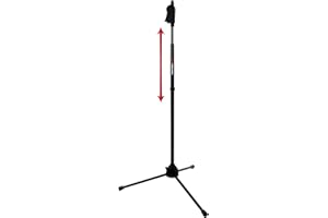 Gator Frameworks - GFW-MIC-2100 - stand deluxe a treppiede per microfono
