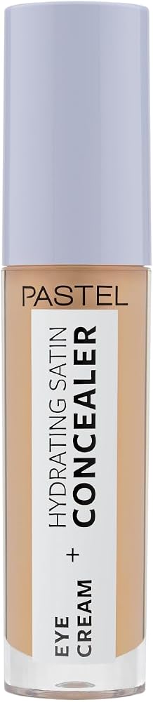 Pastel Eye Cream + Hydrating Satin Concealer - Göz Kremi + Göz Altı Kapatıcısı, 66 Deep Medium, 4,3 ml