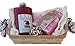 Produktbild Asia Orchidee Wellness Geschenkset 5 tlg. mit Duschgel und Shampoo, Badepraline Rose, Duschseife, Handtuch 30x50 cm weiß im Geschenkkorb