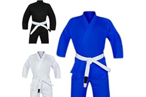 URBANSBEE Kimono Jiu Jitsu, BJJ Gi Premium ligero Jiu Jitsu uniforme para hombres mujeres de mma artes marciales entrenamiento