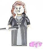 LEGO HARRY POTTER - Minifigur Narzissa Malfoy aus dem Set 4865 + pinken Stern wie abgebildet - Harry Potter