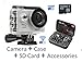 Price comparison product image Lintern Pro CS5000H Action Camera Package. Go Pro with this stunning 1080P HD WIFI Sports Camera, Memory Card and Carry Case Package - Get started immediately.