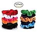 Mudder 12 Pack Hair Scrunchies Velvet Scrunchy Bobbles Elastic Hair Bands, 12 Colors
