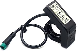‎WINDMEILE windmeile | Display KT-LCD4, Bordcomputer, LCD-Display, E-Bike, Elektrisches Fahrrad, Pedelec, 24V/36V/48V