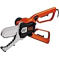 BLACK+DECKER Alligator Powered Lopper 550 W with Chainsaw Cutting Performance in Fully Enclosed Bar and Chain GK1000-GB