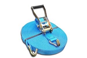 TRUPA rupa Sangle d'arrimage 5 à 20 m 50 mm / en 2 parties, à cliquet basique EN 12195-2 2500/5000 daN Bleu Produktname