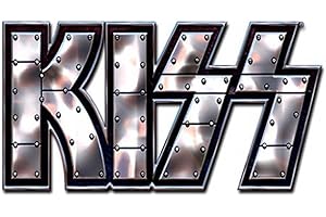 ROCK OFF OFFICIALLY LICENSED PRODUCTS Kiss Stud Band Logo Pin Badge Size One Size