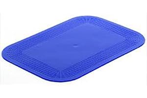 Nrs Healthcare Dessous Anti-Dérapant Dycem Rectangulaire Bleu 25 X 18 cm